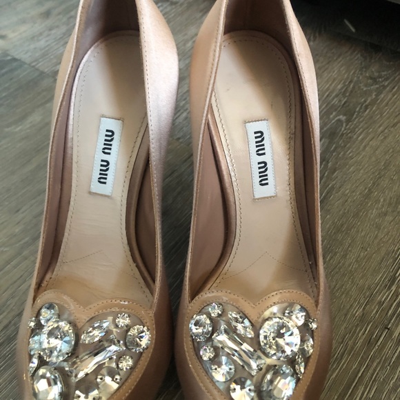 Miu miu crystal evening shoe - Picture 4 of 4